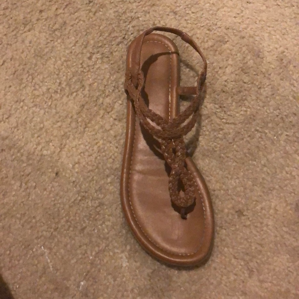 Brown sandals